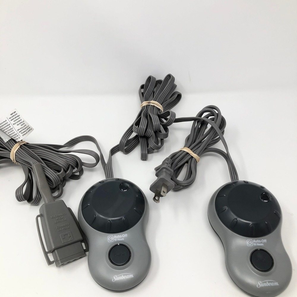 Sunbeam PAC-449-1 S85KQA Dual Controllers 4-Pin 10 Heat Settings Tested